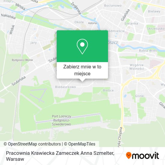 Mapa Pracownia Krawiecka Zameczek Anna Szmelter