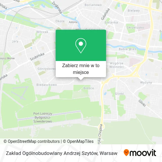 Mapa Zakład Ogólnobudowlany Andrzej Szytów