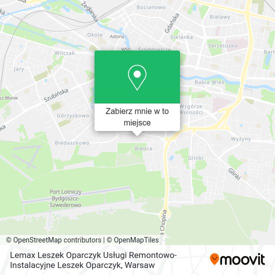 Mapa Lemax Leszek Oparczyk Usługi Remontowo-Instalacyjne Leszek Oparczyk