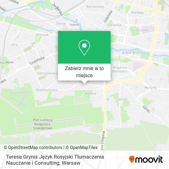 Mapa Teresa Grynis Język Rosyjski Tłumaczenia Nauczanie i Consulting