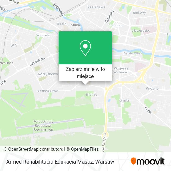 Mapa Armed Rehabilitacja Edukacja Masaz