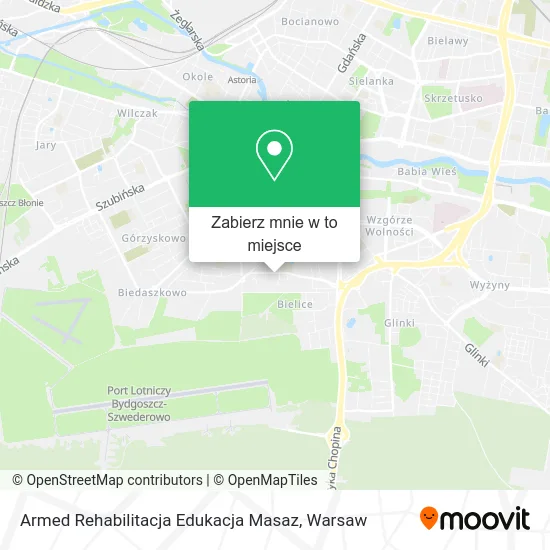 Mapa Armed Rehabilitacja Edukacja Masaz