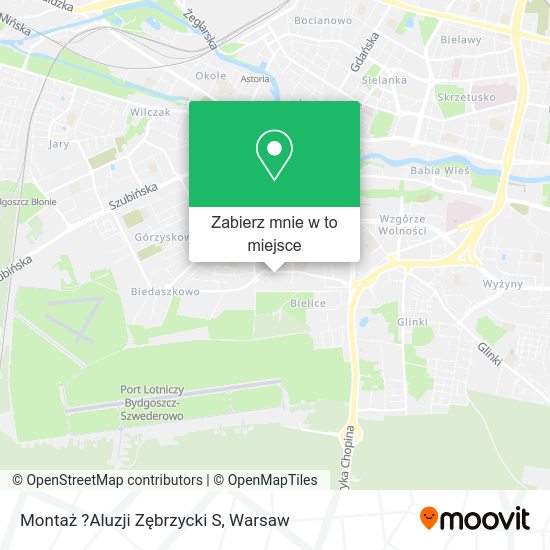 Mapa Montaż ?Aluzji Zębrzycki S