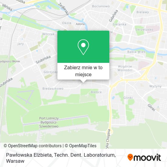 Mapa Pawłowska Elżbieta, Techn. Dent. Laboratorium