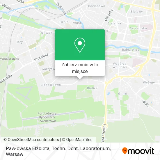 Mapa Pawłowska Elżbieta, Techn. Dent. Laboratorium