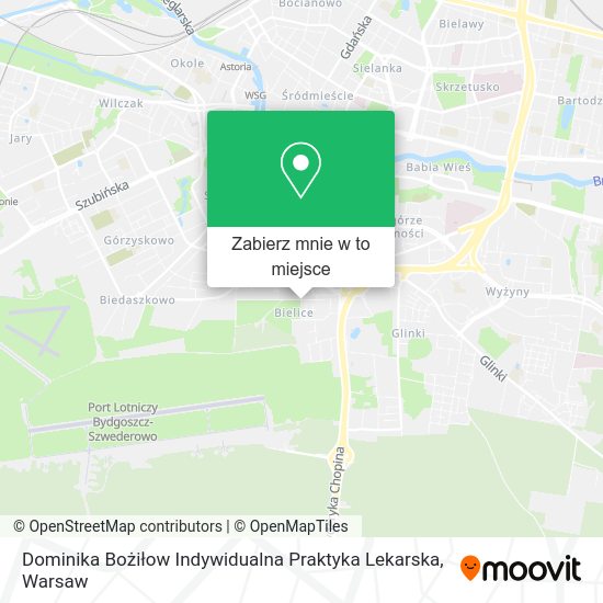 Mapa Dominika Bożiłow Indywidualna Praktyka Lekarska