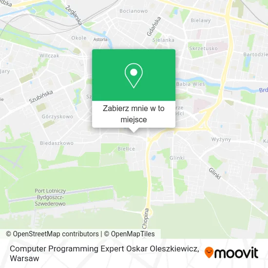 Mapa Computer Programming Expert Oskar Oleszkiewicz