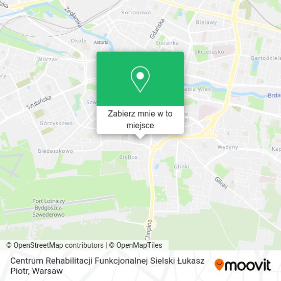 Mapa Centrum Rehabilitacji Funkcjonalnej Sielski Łukasz Piotr