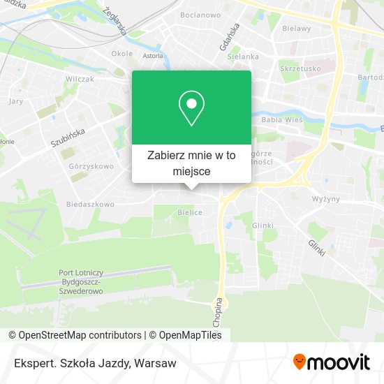 Mapa Ekspert. Szkoła Jazdy