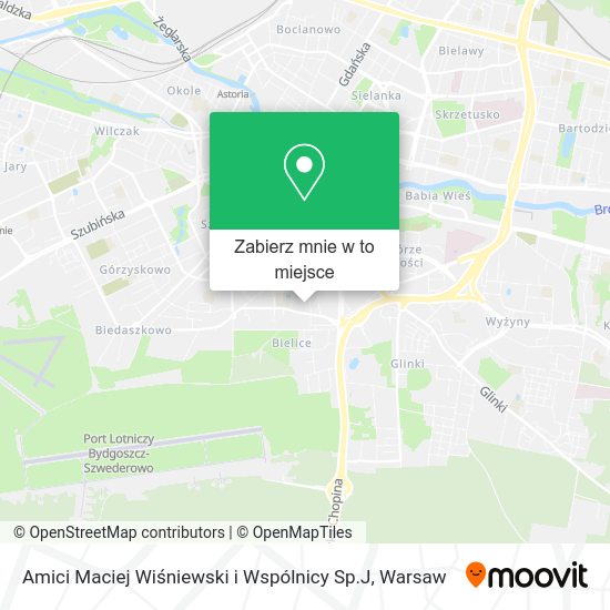 Mapa Amici Maciej Wiśniewski i Wspólnicy Sp.J