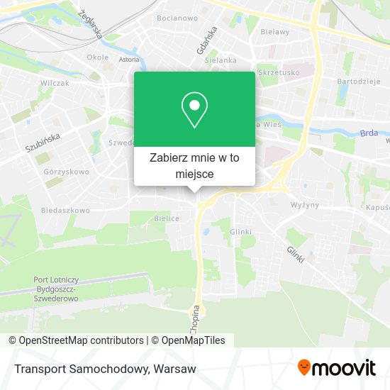 Mapa Transport Samochodowy