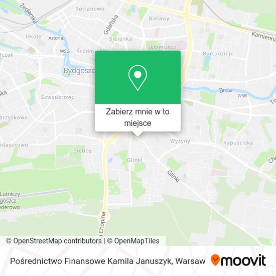 Mapa Pośrednictwo Finansowe Kamila Januszyk