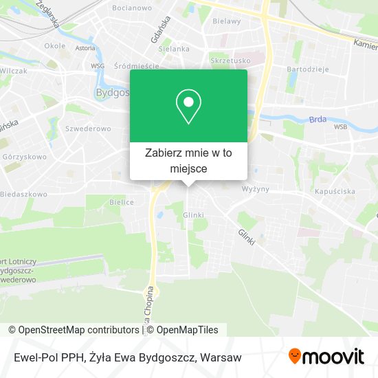 Mapa Ewel-Pol PPH, Żyła Ewa Bydgoszcz