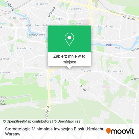 Mapa Stomatologia Minimalnie Inwazyjna Blask Uśmiechu