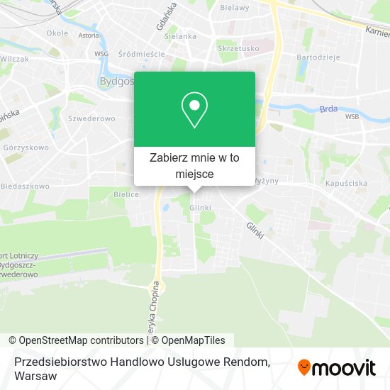 Mapa Przedsiebiorstwo Handlowo Uslugowe Rendom