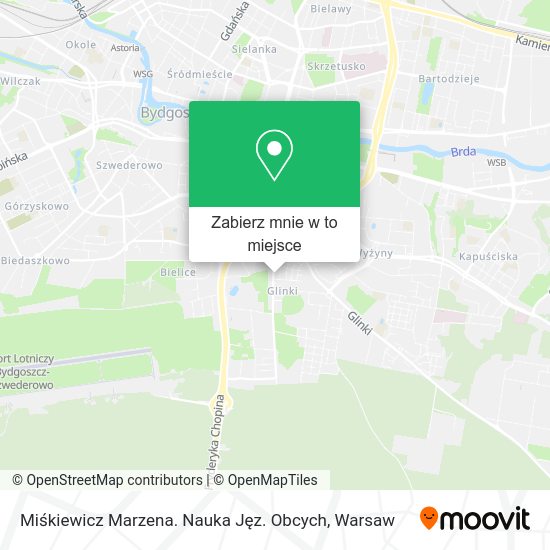 Mapa Miśkiewicz Marzena. Nauka Jęz. Obcych