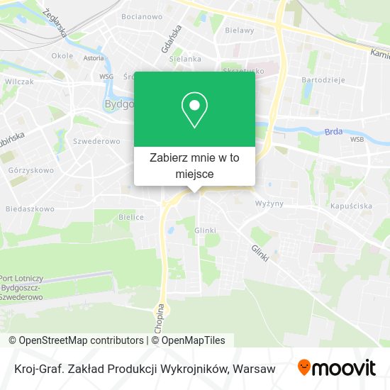 Mapa Kroj-Graf. Zakład Produkcji Wykrojników