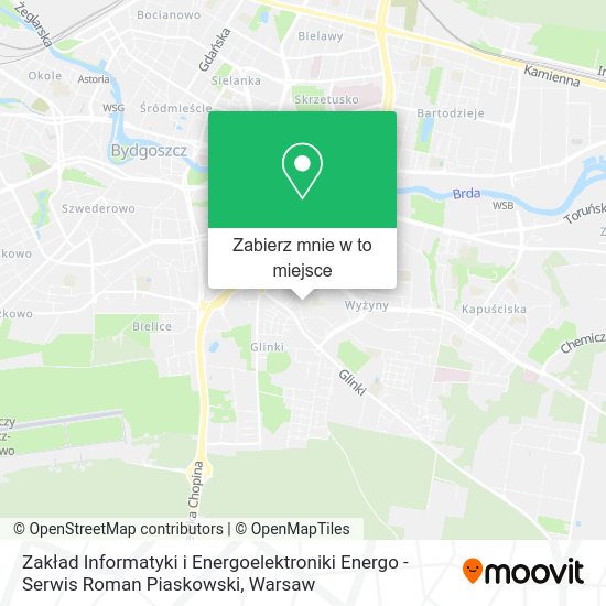 Mapa Zakład Informatyki i Energoelektroniki Energo - Serwis Roman Piaskowski