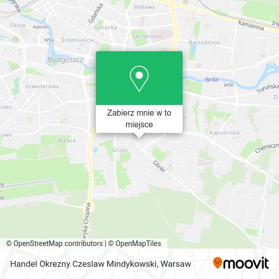 Mapa Handel Okrezny Czeslaw Mindykowski