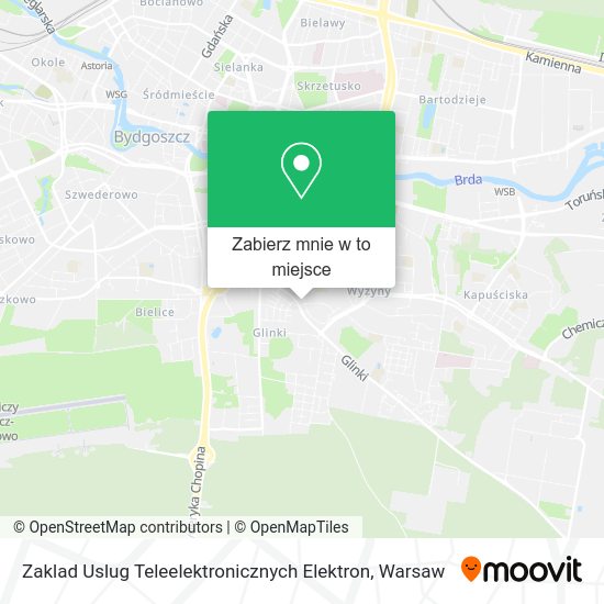 Mapa Zaklad Uslug Teleelektronicznych Elektron