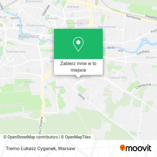 Mapa Tremo Łukasz Cyganek