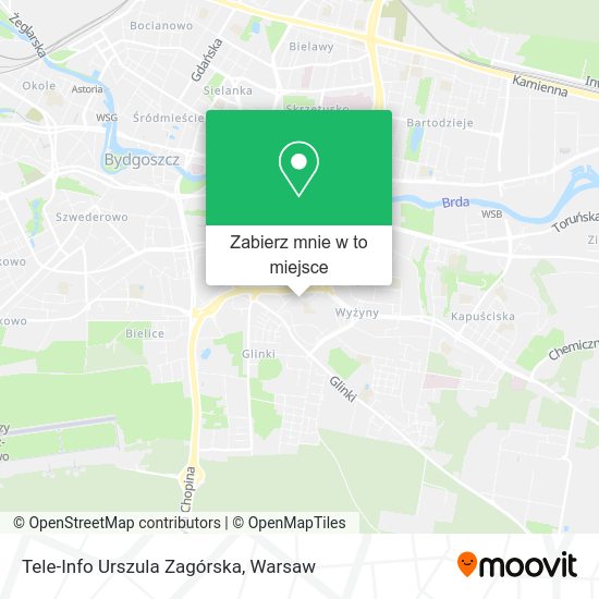 Mapa Tele-Info Urszula Zagórska