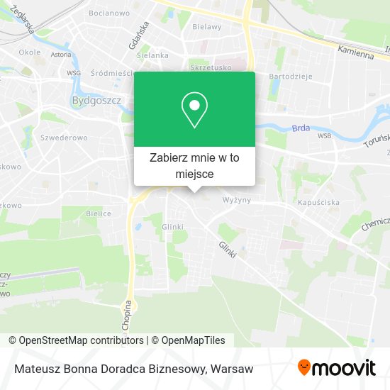 Mapa Mateusz Bonna Doradca Biznesowy