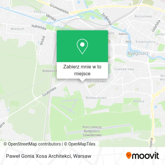 Mapa Paweł Gonia Xosa Architekci