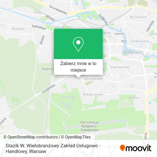 Mapa Glazik W. Wielobranżowy Zakład Usługowo - Handlowy