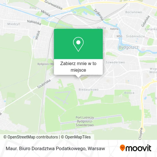 Mapa Maur. Biuro Doradztwa Podatkowego