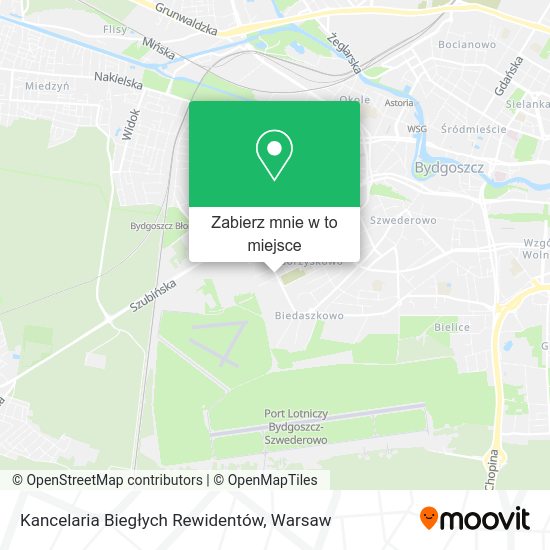 Mapa Kancelaria Biegłych Rewidentów