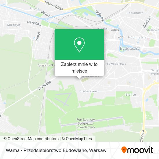 Mapa Wama - Przedsiębiorstwo Budowlane