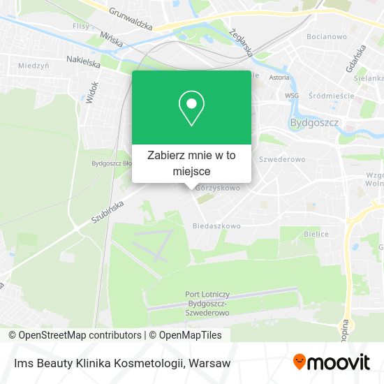 Mapa Ims Beauty Klinika Kosmetologii