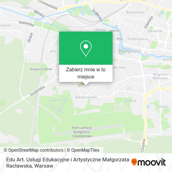 Mapa Edu Art. Usługi Edukacyjne i Artystyczne Małgorzata Racławska