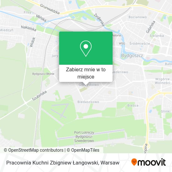 Mapa Pracownia Kuchni Zbigniew Łangowski