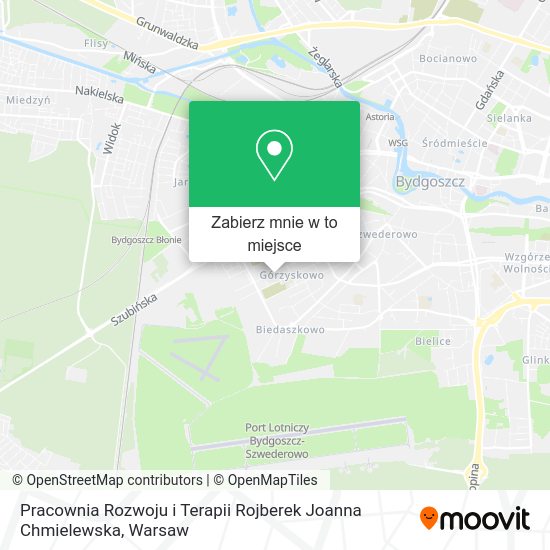 Mapa Pracownia Rozwoju i Terapii Rojberek Joanna Chmielewska