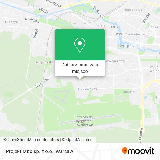 Mapa Projekt Mbo sp. z o.o.