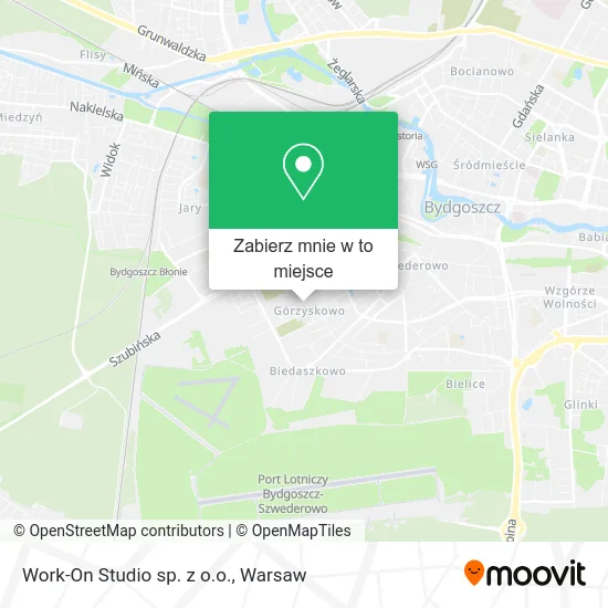 Mapa Work-On Studio sp. z o.o.