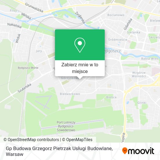 Mapa Gp Budowa Grzegorz Pietrzak Usługi Budowlane