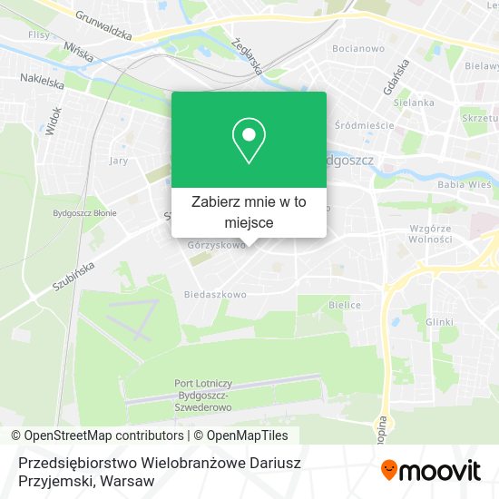 Mapa Przedsiębiorstwo Wielobranżowe Dariusz Przyjemski