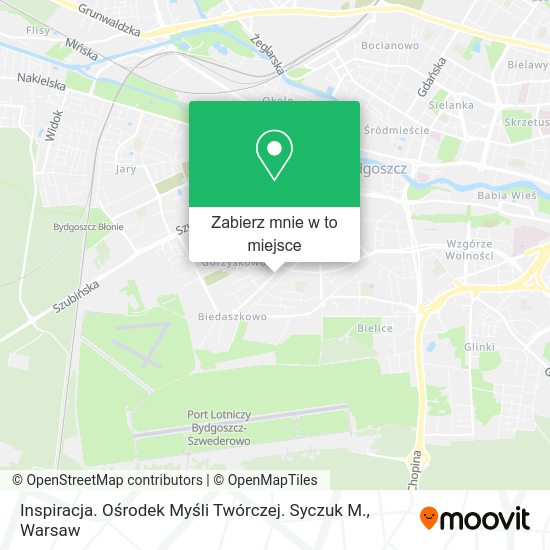 Mapa Inspiracja. Ośrodek Myśli Twórczej. Syczuk M.