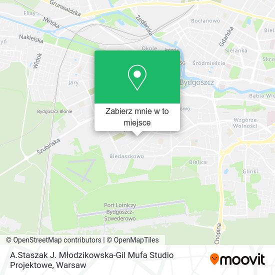 Mapa A.Staszak J. Młodzikowska-Gil Mufa Studio Projektowe