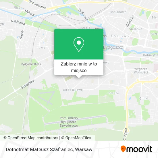 Mapa Dotnetmat Mateusz Szafraniec