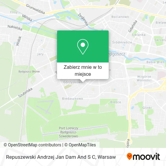 Mapa Repuszewski Andrzej Jan Dam And S C