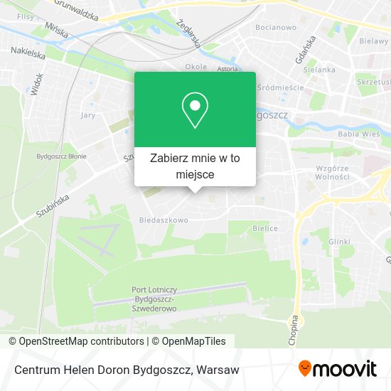 Mapa Centrum Helen Doron Bydgoszcz