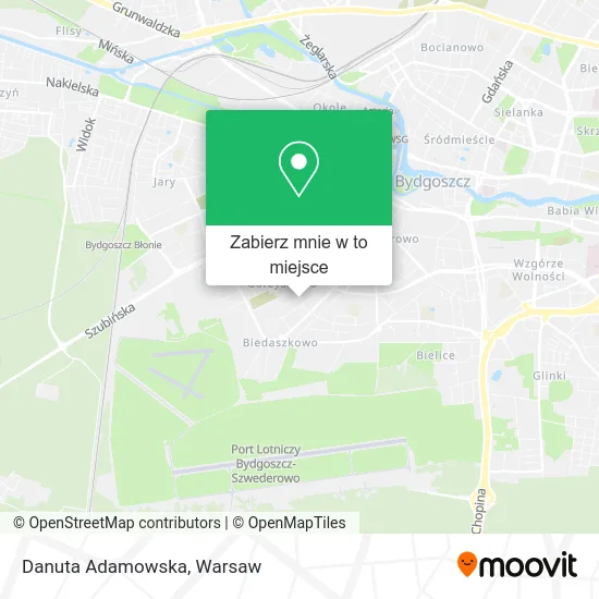 Mapa Danuta Adamowska