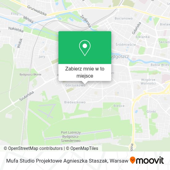 Mapa Mufa Studio Projektowe Agnieszka Staszak