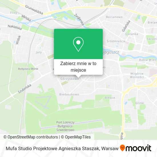 Mapa Mufa Studio Projektowe Agnieszka Staszak