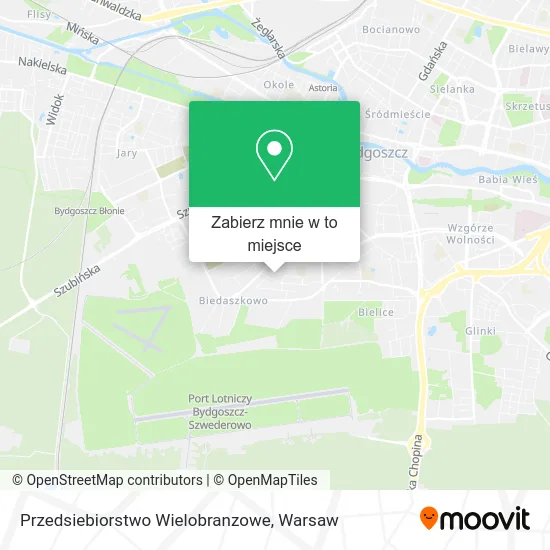 Mapa Przedsiebiorstwo Wielobranzowe