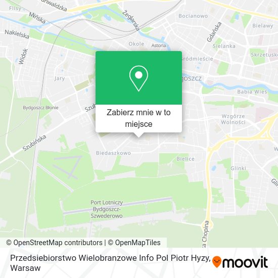 Mapa Przedsiebiorstwo Wielobranzowe Info Pol Piotr Hyzy